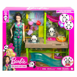 Barbie Panda Bakımı Oyun Seti Hkt77 - Barbie