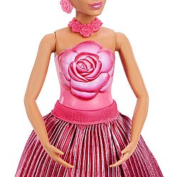 Barbie Petal Pop Barbie Bebek ve Aksesuarları Gül Oyun Seti JMF59 - 5