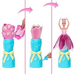 Barbie Petal Pop Barbie Bebek ve Aksesuarları Lale Oyun Seti JMF57 - 2