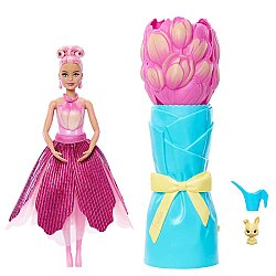 Barbie Petal Pop Barbie Bebek ve Aksesuarları Lale Oyun Seti JMF57 - Barbie