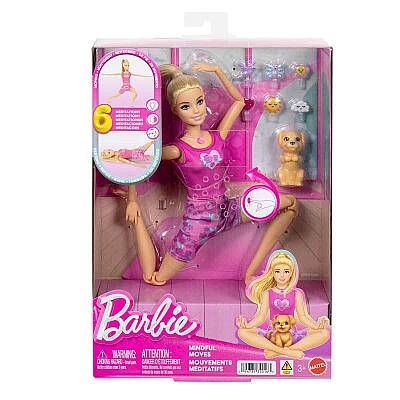 Barbie Sesli ve Işıklı Duyarlı Hareketler Bebeği JJN55 - 5