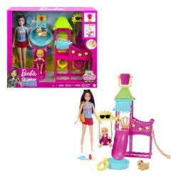 Barbie Skipper'ın Su Parkı Eğlencesi Oyun Seti HKD80 - 1