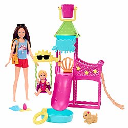 Barbie Skipper'ın Su Parkı Eğlencesi Oyun Seti Hkd80 - Barbie