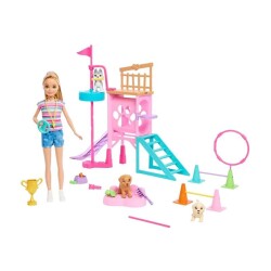 Barbie Stacie Köpekçik Oyun Parkı HRM10 - 2