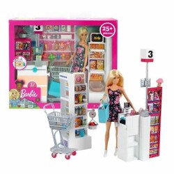 Barbie Süpermarkette Oyun Seti FRP01 - 1