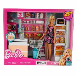Barbie Süpermarkette Oyun Seti FRP01 - Barbie