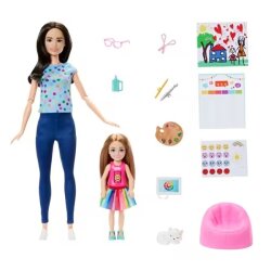 Barbie ve Chelsea Sanat Atölyesi Oyun Seti Hrg48 - 3