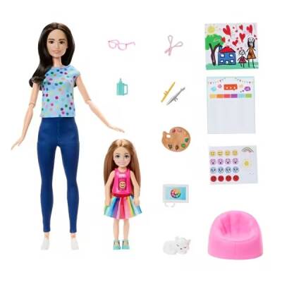 Barbie ve Chelsea Sanat Atölyesi Oyun Seti Hrg48 - 3