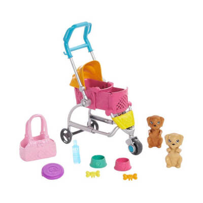 Barbie Ve Köpekleri Geziyor Oyun Seti Ghv92 - 2