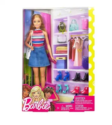 Barbie Bebek ve Muhteşem Aksesuarları Fvj42 - 1