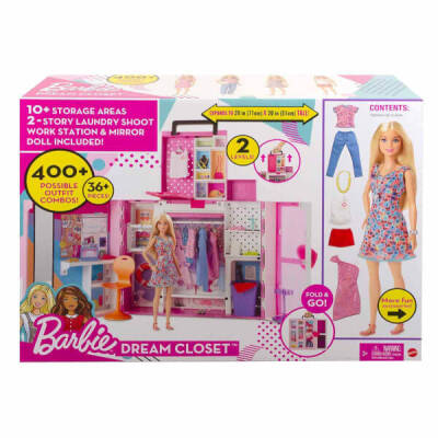 Barbie ve Rüya Dolabı Oyun Seti HGX57 - 1