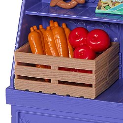 Barbie ve Teresa'nın Dostluk Tarifi Malibu Markette Bebek ve Oyun Seti Jct05 - 5