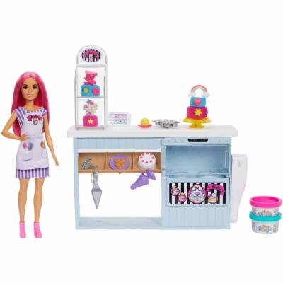 Barbie'nin Pasta Dükkanı Oyun Seti HGB73 - 3