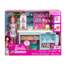 Barbie'nin Pasta Dükkanı Oyun Seti HGB73 - 1