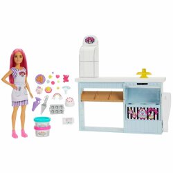 Barbie'nin Pasta Dükkanı Oyun Seti HGB73 - 5