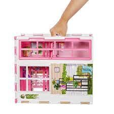 Barbie'nin Taşınabilir Portatif Evi HCD47 - 3