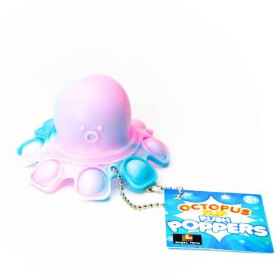 Başel Octopus Flip Push Poppers Stres Toys Fidget - 1