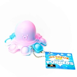 Başel Octopus Flip Push Poppers Stres Toys Fidget - Başel Toys