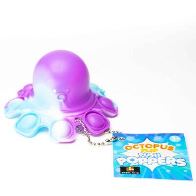 Başel Octopus Flip Push Poppers Stres Toys Fidget - 2