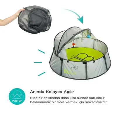 Bblüv Nido 2in1 Seyahat ve Oyun Çadırı BBL-B0102 - 10