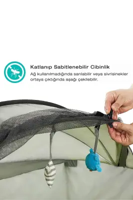 Bblüv Nido Mini - 2in1 Seyahat ve Oyun Çadırı BBL-B0103 - 7