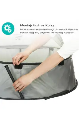 Bblüv Nido Mini - 2in1 Seyahat ve Oyun Çadırı BBL-B0103 - 8