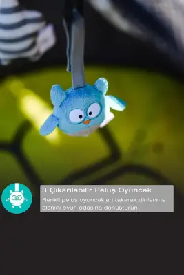 Bblüv Nido Mini - 2in1 Seyahat ve Oyun Çadırı BBL-B0103 - 11