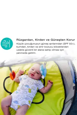 Bblüv Nido Mini - 2in1 Seyahat ve Oyun Çadırı BBL-B0103 - 6