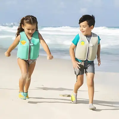 Bblüv Näj 3-6 Yaş Neoprene Yüzme Yeleği Mavi B0166-AQ-M - 3