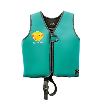 Bblüv Näj 3-6 Yaş Neoprene Yüzme Yeleği Mavi B0166-AQ-M - 1