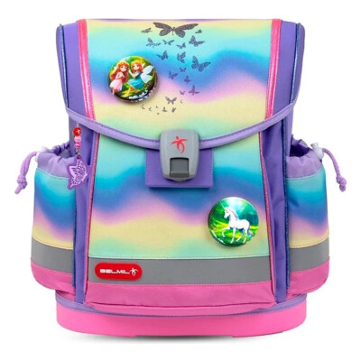 Belmil Rainbow Ombre Ortopedik Mıknatıslı OkulÇantası 405-78/Ag - Belmil