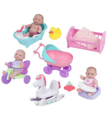 Berenguer Lots to Love Mini Bebek Evi ve 3 Mini Bebek 16755 - 2