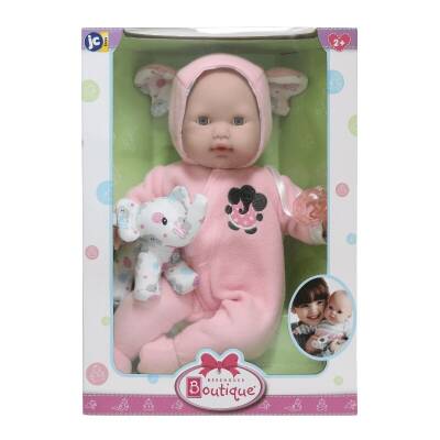 Berenguer Oyuncak Bebek 38 cm - Pembe Fil 30029 - 2