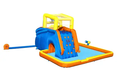 Bestway H2OGO!® Bw53377 Super Speedway™ Çocuklar İçin Şişme Su Parkı 2.65 m - 2