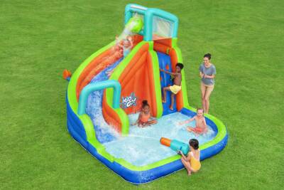 Bestway H2OGO!® Turbo Splash™ 53408 Çocuklar İçin Şişme Mega Su Parkı 2.70 m - 1