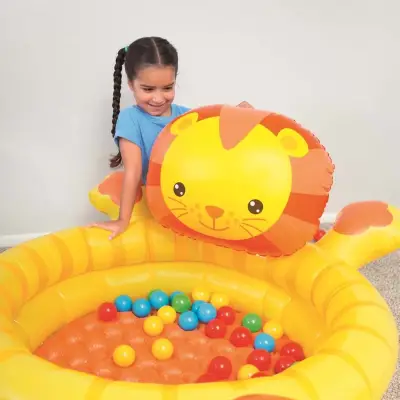 Bestway Şişme Tabanlı Arslan Figürlü Havuz Bw52261 - 3