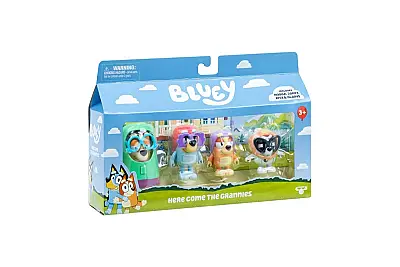 Bluey 4'Lü Figür Seti 2A. Bluey/19201 - 1