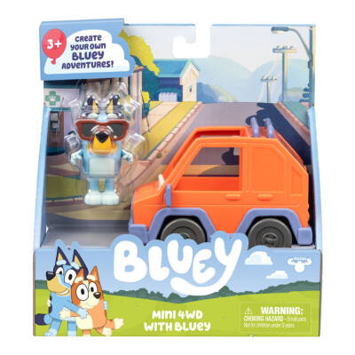 Bluey 4x4 Araç ve Bluey Figürü BLU/18926 - 3
