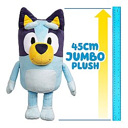 Bluey En İyi Arkadaşım Bluey 45 Cm Peluş Figür Bluey/13010 - 4