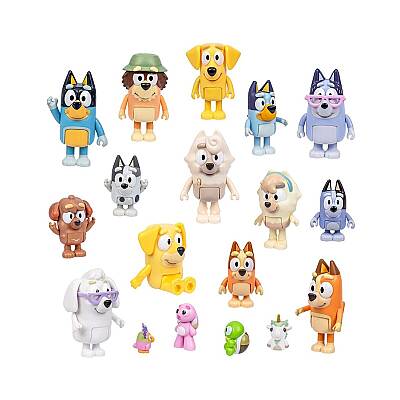 Bluey Ultimate Aile Ve Arkadaş Figür Set 18'Li Bluey/19116 - 4