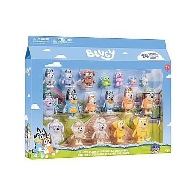 Bluey Ultimate Aile Ve Arkadaş Figür Set 18'Li Bluey/19116 - 5
