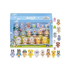 Bluey Ultimate Aile Ve Arkadaş Figür Set 18'Li Bluey/19116 - Bluey