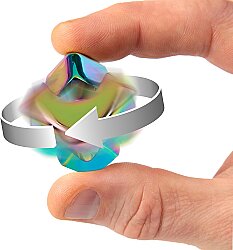  Bopster Çok Renkli Metalik Küp Stres Çarkı - Cs001 - 3