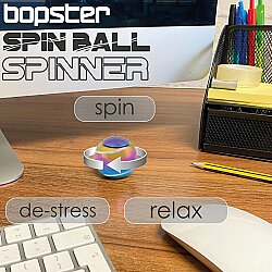  Bopster Çok Renkli Metalik Küre Stres Çarkı - Sb001 - 4