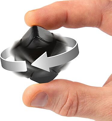  Bopster Siyah Küp Stres Çarkı - Cs005 - 4