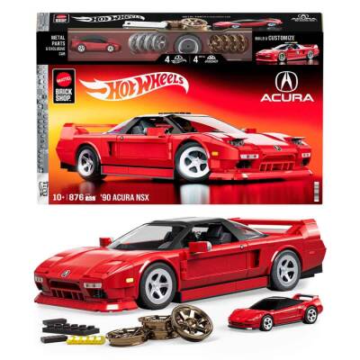 Brick Shop Hot Wheels Elite Serisi 90 Acura NSX Araba 876 Parça JFT17 - 1