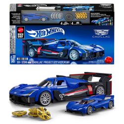 Brick Shop Hot Wheels Speed Serisi Cadillac Project GTP Hypercar Araba 236 Parça Yapım Seti JFR89 - Hot Wheels