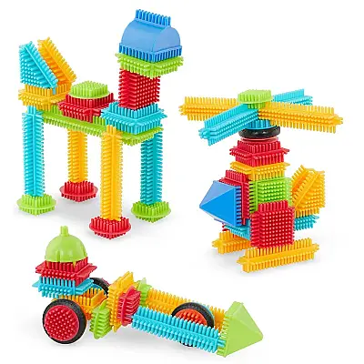 Bristle Blocks Yapı Oyuncakları - Basic Set - 56 Parça 3070Z - 1