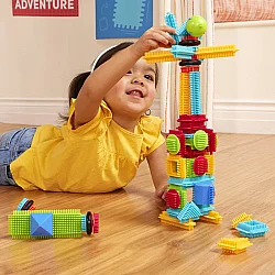 Bristle Blocks Yapı Oyuncakları - Basic Set - 56 Parça 3070Z - 4