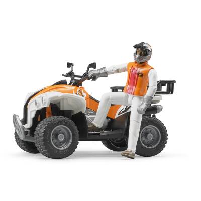 Bruder B World - Quad Motor Ve Sürücüsü Br63000 - 2